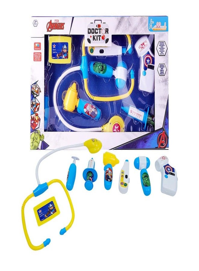 Kriiddaank Avengers Theme - Marvel Playset with Lights, Sounts & Superhero Tools for Educational Benefits | Fun & Educational Toy for Kids | Safe, Engaging & Interactive Play - Image 1